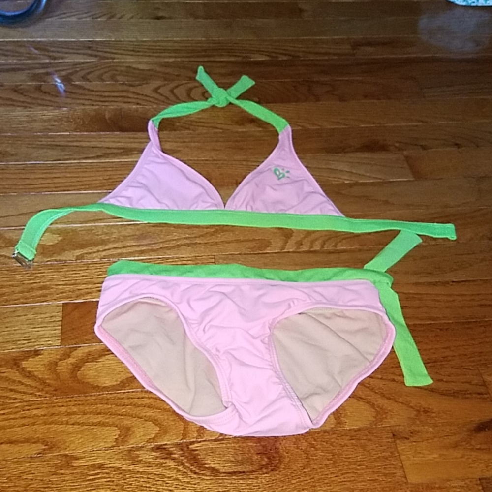 Girls 2 piece bathing suit
